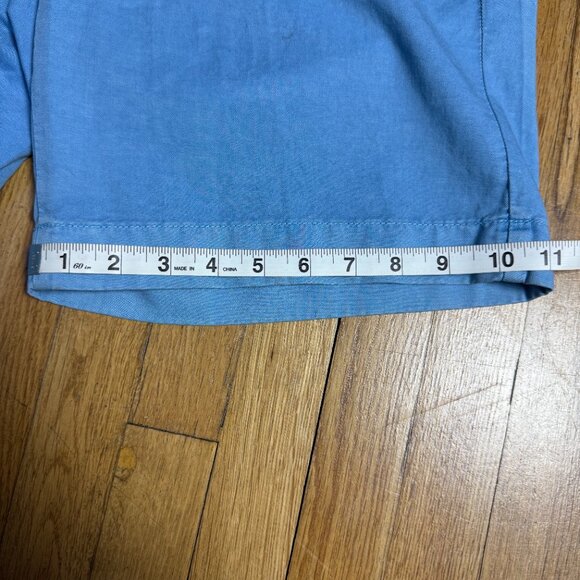 Ledbury Blue Chino Shorts Mens Size 34 7 Inch Inseam - Picture 9 of 9